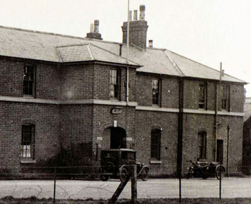 Harold street Drill Hall, circa 1910 - Detail